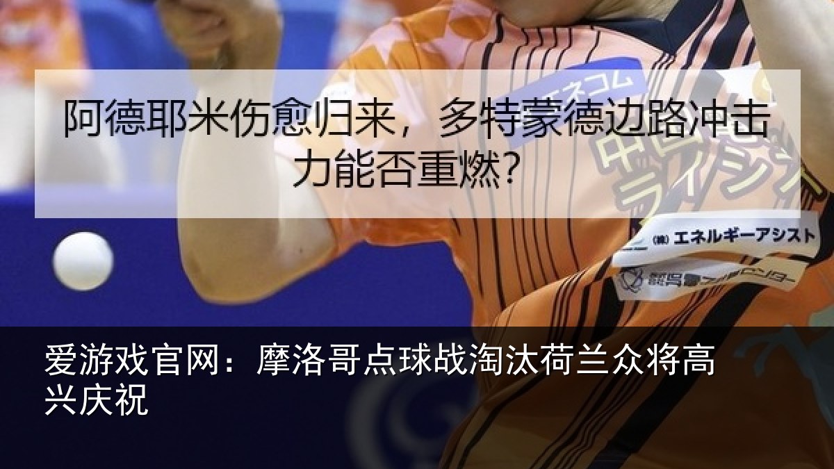爱游戏官网：摩洛哥点球战淘汰荷兰众将高兴庆祝